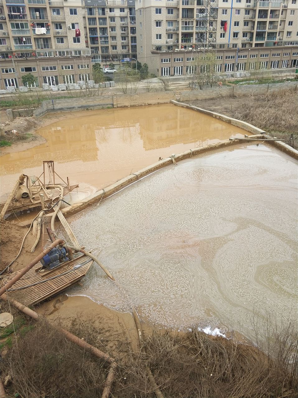 长泰沉淀池淤泥清理-厂区废水池淤泥清淤