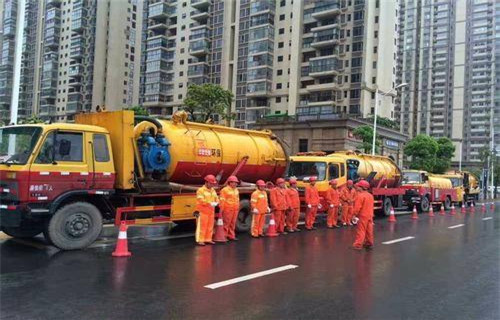 长泰市政管道清淤